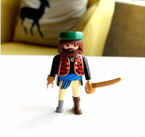 Playmobil Фигурка Игрушки мини фигурка Playmobil полицейская принцесса военные фигурки аксессуары Refills игрушки - Цвет: 25