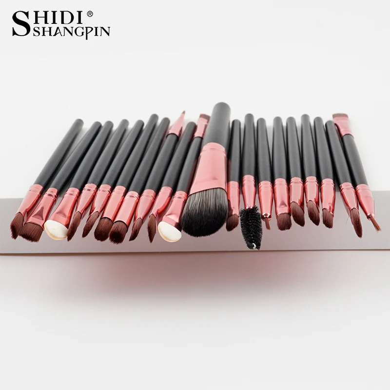 1-20pcs/lot make up brushes Set Eye Shadow Blending Eyeliner Eyelash-Eyebrow Brushes Extension Maquiagem Makeup Tools New