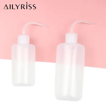 

Plastic Safety Wash Bottle For Eyelash Extension Cleaning Squeeze Bottle Narrow Mouth Long Tube Clean Eyebrow Makeup Tools