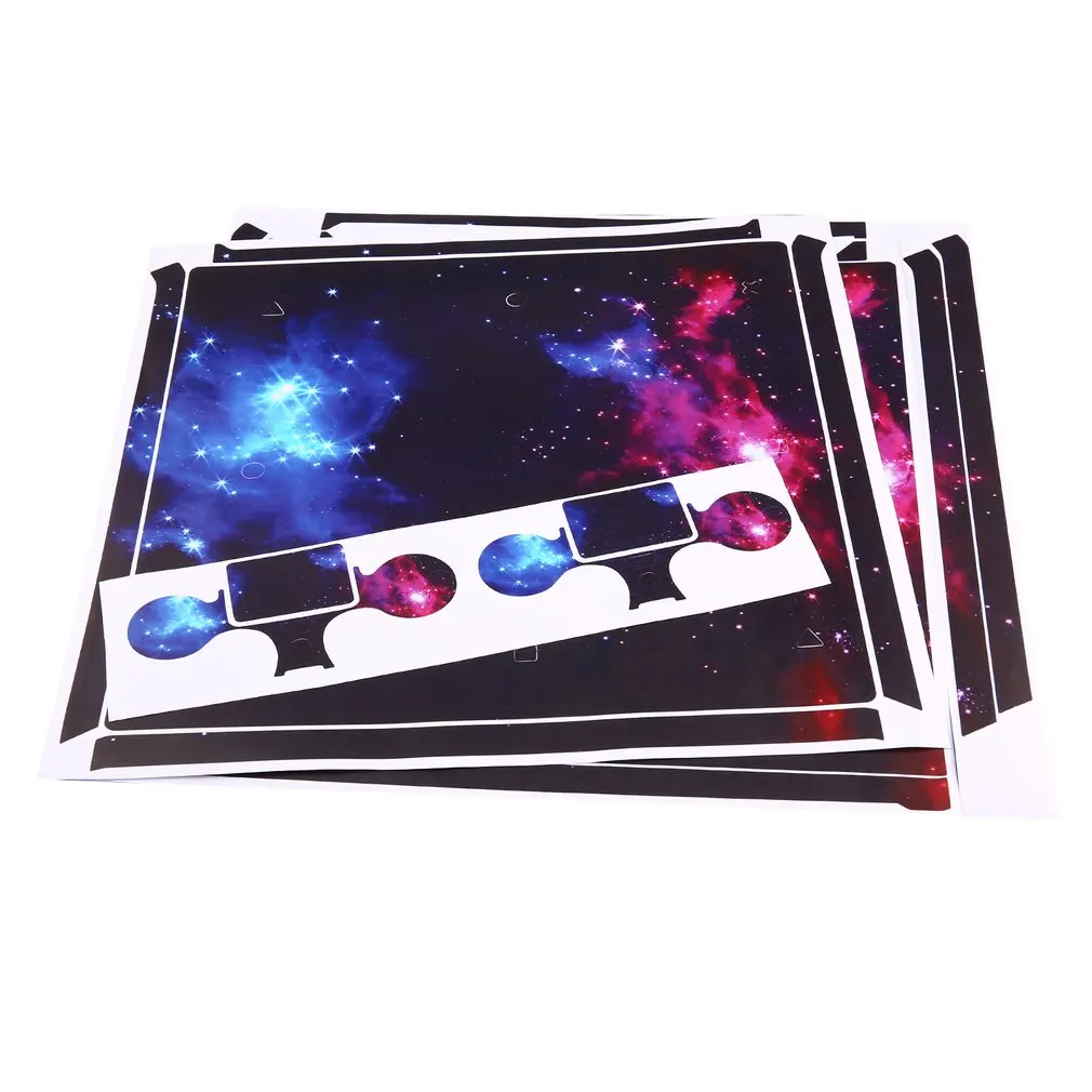 

Waterproof Whole Body Vinyl Skin Sticker Decal Cover for Sony PS4 Pro Console and 2Pcs Controllers Protective Skins