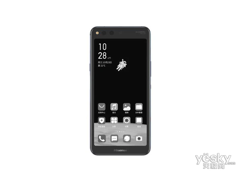 DHL Быстрая Hisense A6L мобильный телефон Snapdragon 660 Android 9,0 6,6" AMOLED+ 5,84" с чернилами, двойной экран, 6 ГБ ram, 128 ГБ rom, МП