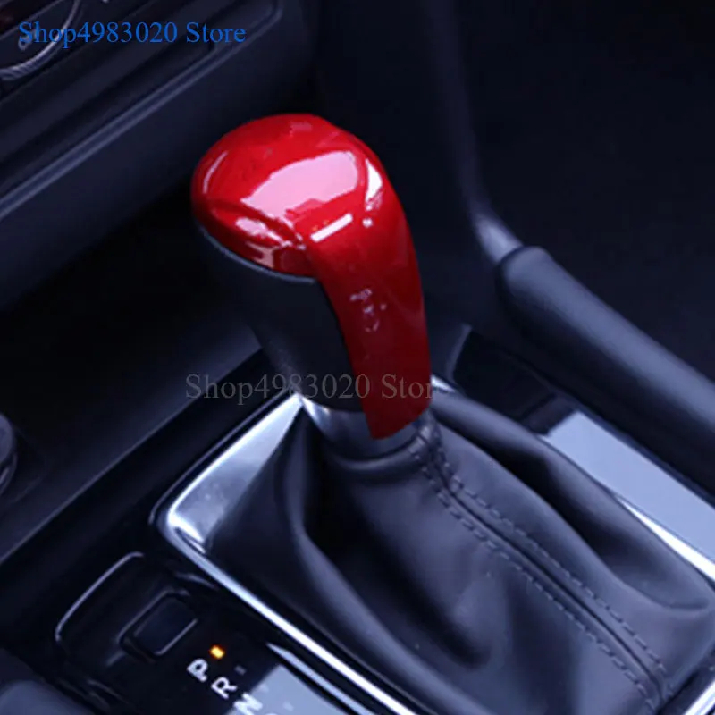 Красный ABS хромированная Шестерня s Накладка для Mazda CX3 CX-4 CX-5 2016 2017 Cx-3 аксессуары