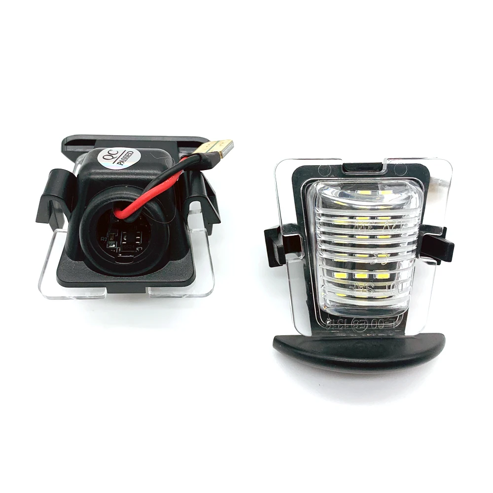 

License Plate Lights For Jeep Wrangler JK 2007-2018 Led Number License Plate Lights for Jeep Wrangler JKU 2007-2018 Error Free