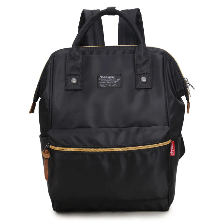 Black2 Корейский стиль Оксфорд рюкзак женский Plecak Na Laptopa Damski Mochila Para большой емкости рюкзаки для девочек Feminina Mochilas - Цвет: Black2