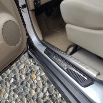 

Auto Accessories For Renault Kaptur Styling 2016 2017 2019 Door Sill Sills Trim Cover Guard Scuff Plate Protector Car Stickers