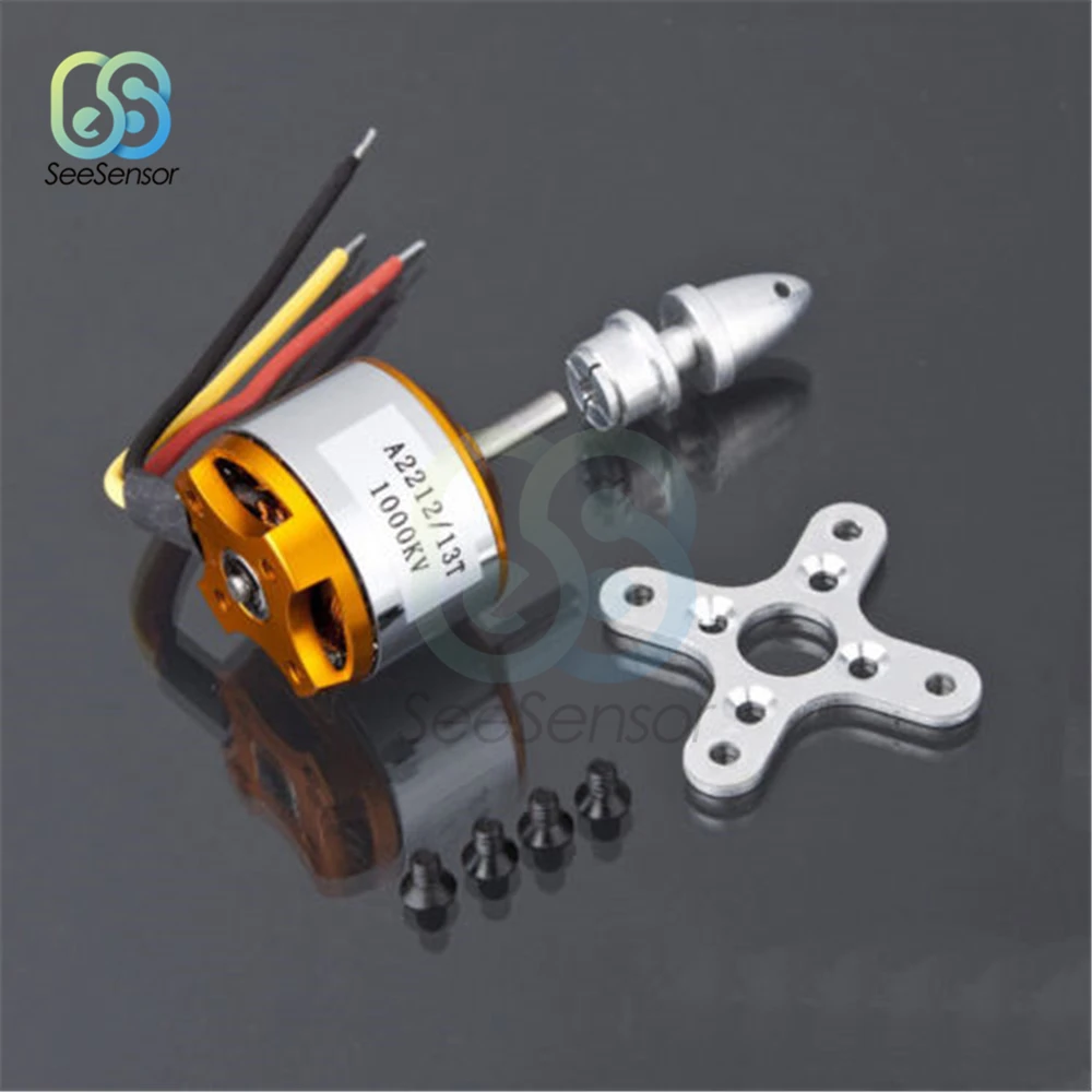 Moteur Brushless A2212 930KV-2700KV pour Drone FPV Course