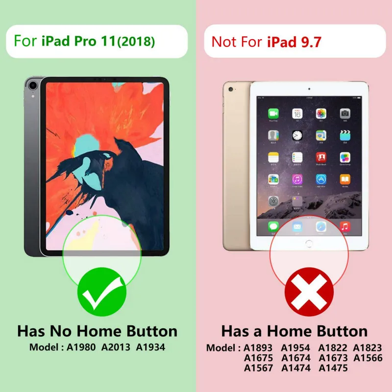 Для ipad pro 11 funda capa чехол для нового ipad pro 11 с карандашом держатель ТПУ+ PC Стенд противоударный Броня противоскользящие оболочки