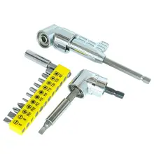 Угловая отвертка с изгибом, многофункциональная электрическая отвертка, Универсальный гибкий вал, удлинитель, электрическая дрель A