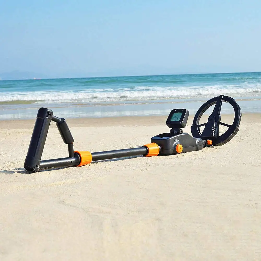 MD-1008A kids metal detector as a good gift for children Metal Finder Mainly for Kids with Large Back-lit LCD Display