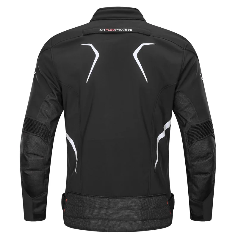 LYSCHY Motorcycle Jacket Men Waterproof Motorbike Riding Jacket Full Body Protective Gear Turtle Motorcycle Protection