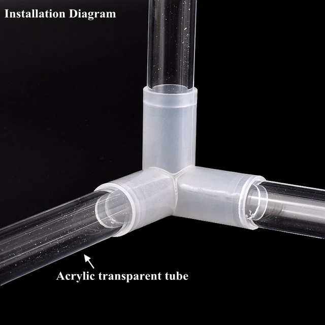 2 ~ 10Db 16 Mm-Es Póló 3D Háromdimenziós Csatlakozó Kerti Öntözés Öntözővízcsövek 3 Utas Diy Hidroponikus Keret Szerelvények - Image 5