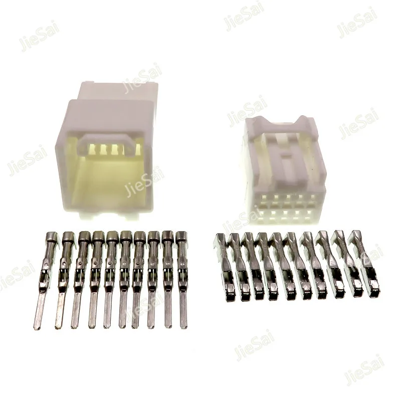 Tomada do Fio do Espelho Retrovisor 10 Pinos de 72835831 Automotivo Anti-reflexo com Conector Fêmea Macho e Automático para Toyota