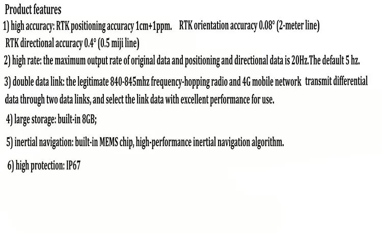 Gps с высокоточным модулем RTK дифференциальный UAV сантиметр AGV позиционирование и навигационная точность робота