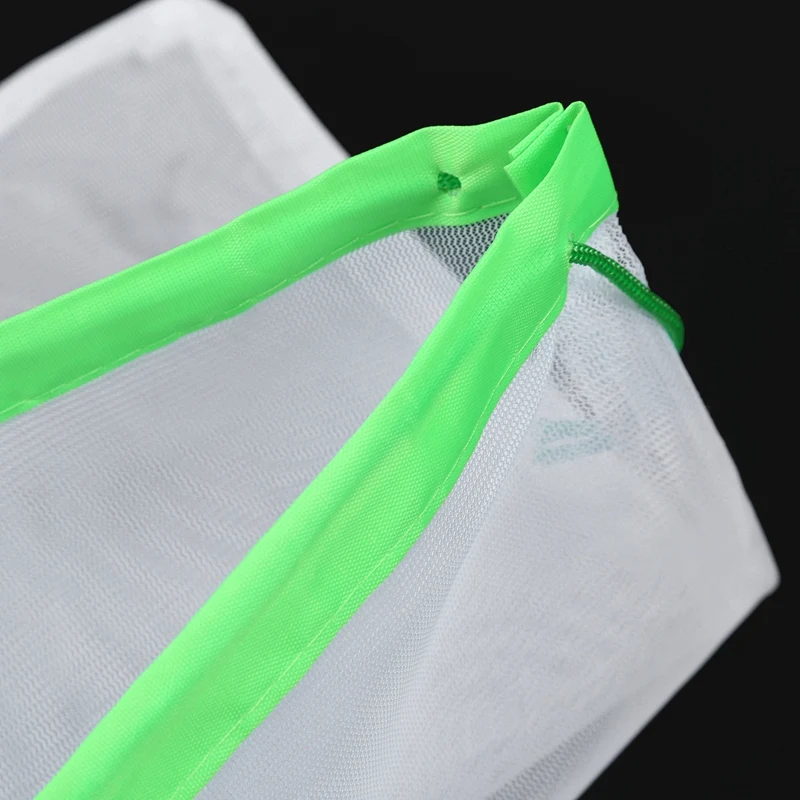 12 шт многоразовые сетчатые сумки для производства моющиеся экологически чистые сумки для хранения продуктов, фруктов, овощей, игрушек