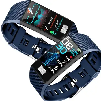 

IP68 Smart Watch Dt58 Pro Color Screen Touch Bluetooth with Body Temperature Monitor Multiple Exercise Mode Fitness Bracelet