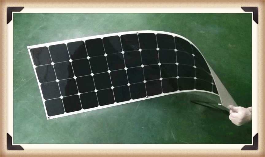 100 Вт sunpower Гибкая солнечная батарейка, Высококачественная солнечная панель для лодки и автомобиля, система солнечной энергии для домашнего использования
