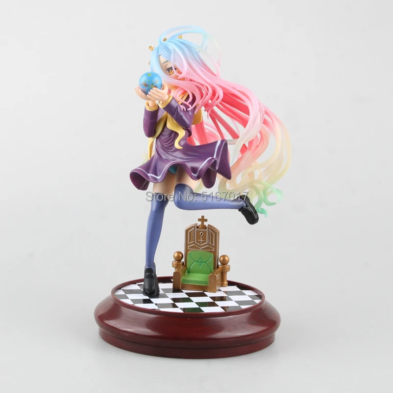 No Game No Life Shiro сексуальная фигурка героя из японского аниме ПВХ Фигурки для взрослых игрушки аниме фигурки