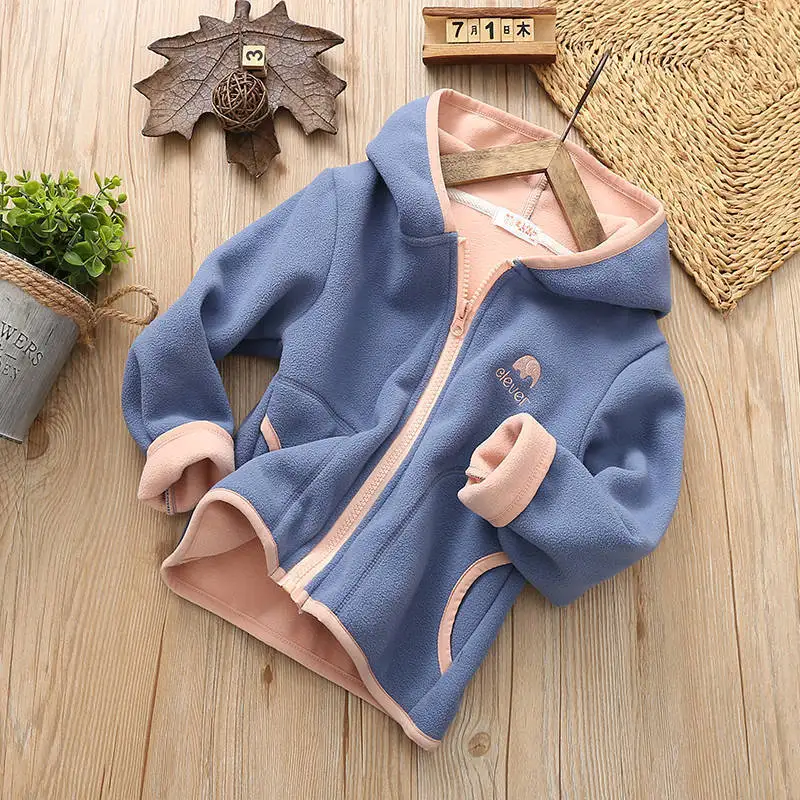 Style 1 Толстовка с капюшоном для маленьких мальчиков и девочек, штормовка, куртка, верхняя одежда, пальто для малышей, осенне-зимние куртки для новорожденных - Цвет: Style 1