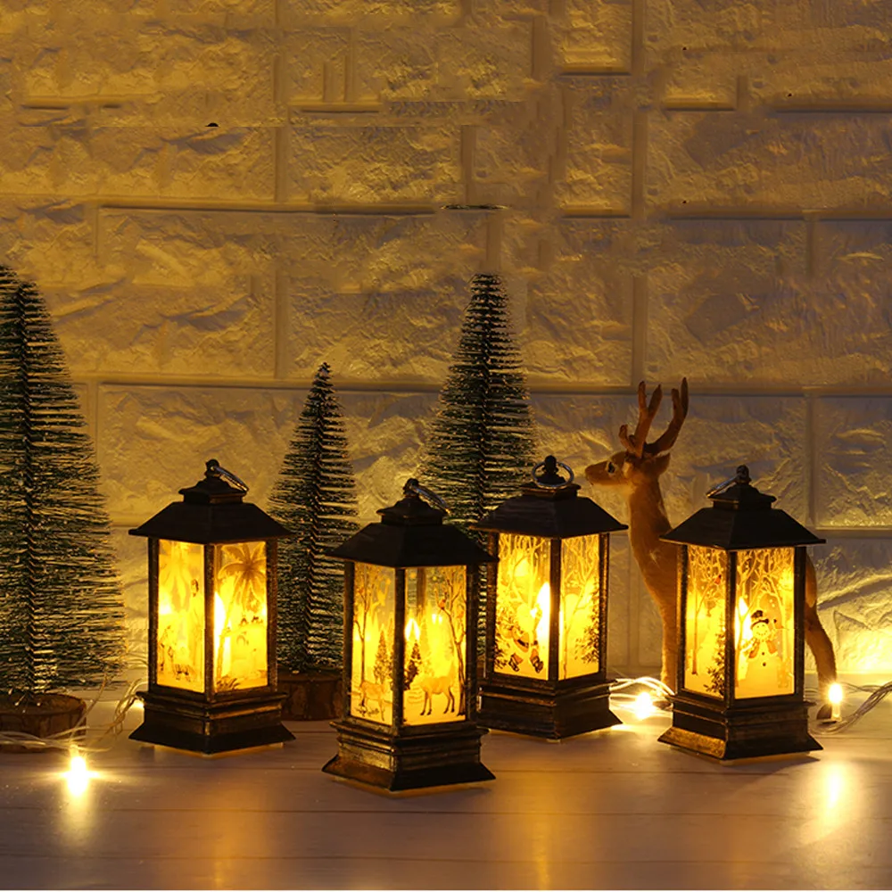 20#1 шт. Рождественская свеча с светодиодный светильник для чая свечи для Рождественского украшения вечерние изысканные красивые украшения для фестиваля