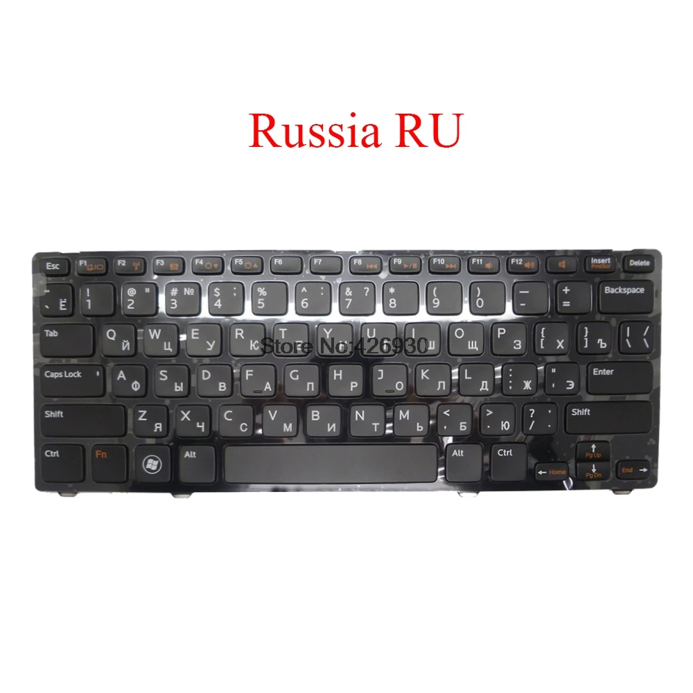 Ноутбук RU GR клавиатура для DELL Inspiron 14Z 5423 13Z 5323 Vostro 3360 Германия Россия 0M0GF1 M0GF1 0TTPWK TTPWK