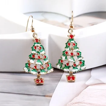 

Christmas Tree Earrings Christmas Earrings Pendant Jewelry Accessories