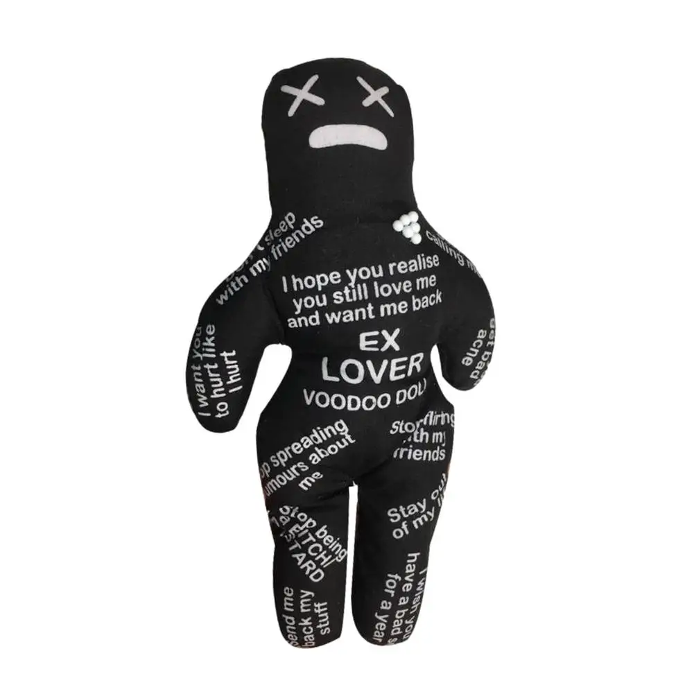 Decompression Ragdoll Personalized Voodoo Doll Fun Frustration-Relieving Toy Big Head Giftable Black White | Игрушки и хобби