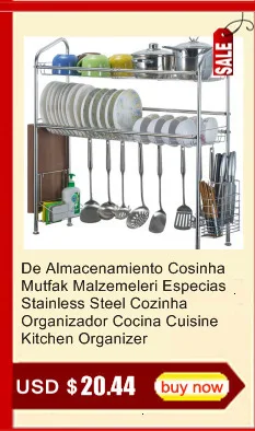 De Sink Accessories Cosina Almacenamiento Dish Drainer Stainless Steel Cocina Mutfak Rack Cozinha Cuisine Kitchen Organizer