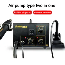 Спаивание горячим воздухом станция горячего воздуха пистолет демонтажная станция Электрический Утюг паяльная станция импортный нагреватель Элемент горячего воздуха Solde