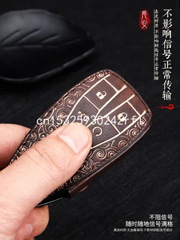 

For changan cs75plus CS55 X7 CS35 Car Key bag case wallet holder key cover