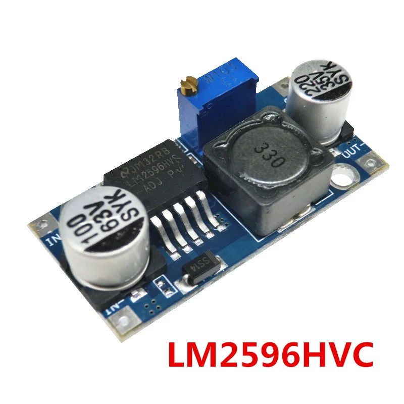 LM2596HVS LM2596 HV LM2596HV DC-DC Регулируемый понижающий преобразователь модуль питания 4 5-50 в