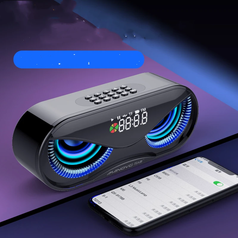 Bluetooth Колонка портативная беспроводная акустическая система 10 Вт Музыка