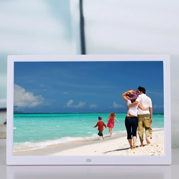 

New 15 Inch LCD High Definition 1280*800 Full Function Digital Photo Frame Electronic Album Picture Music Video