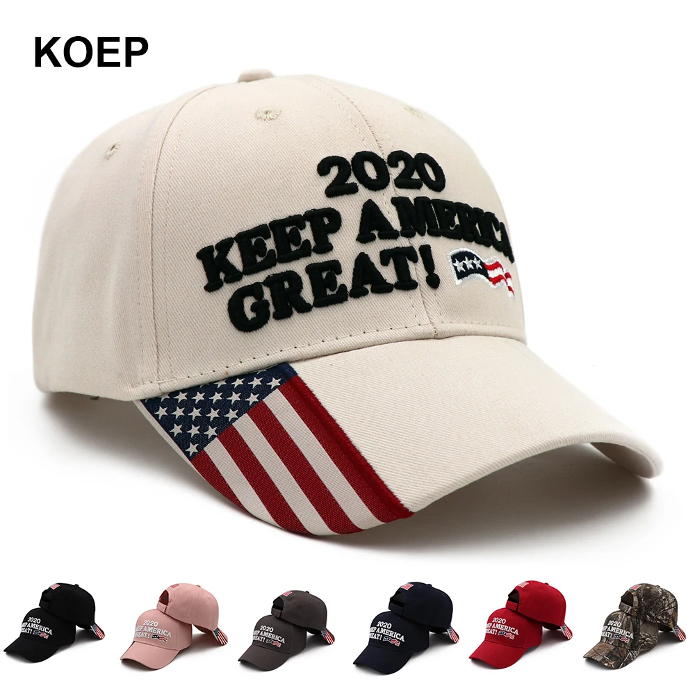 KOEP Дональд Трамп 2020 Кепка Камуфляжный флаг США бейсболка s KEEP America Great Снэпбэк