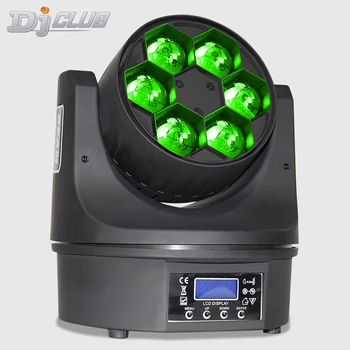 

Dj Light 6X15W Beam Moving Head Bee Eye Stage Light Party Disco Bar Moving Head Light