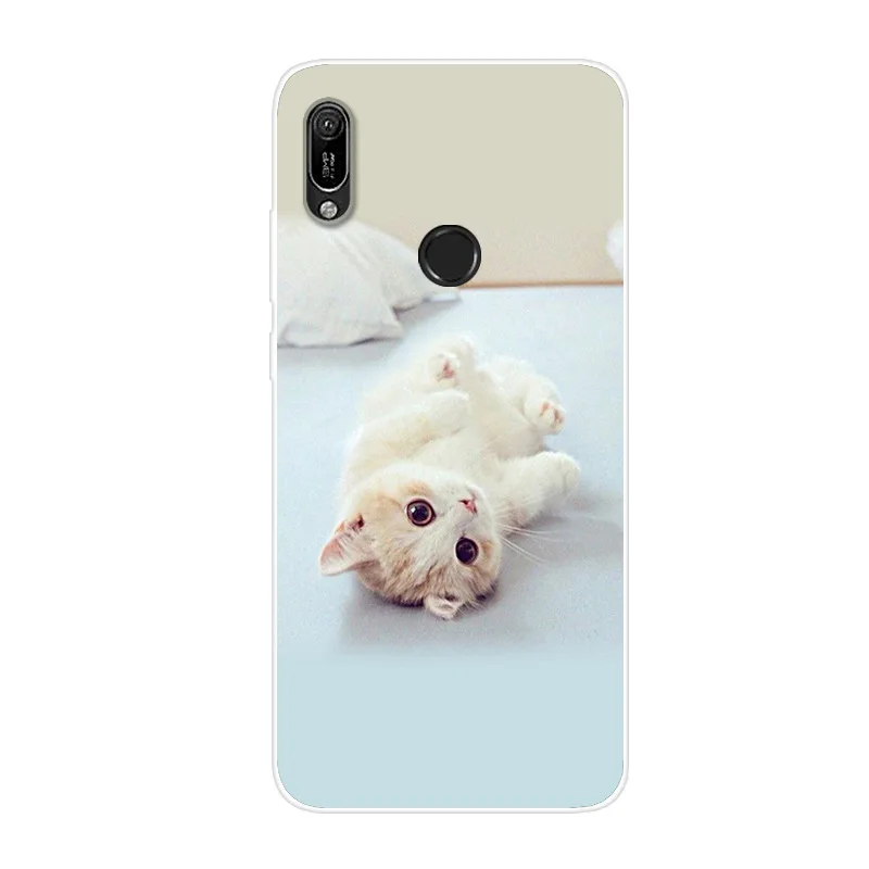 A 6,09 ''для huawei Y6 Мягкий силиконовый чехол TPU чехол для телефона для Coque huawei Y6 чехол для Y 6 6 лет модные тонкие чехлы - Цвет: 46