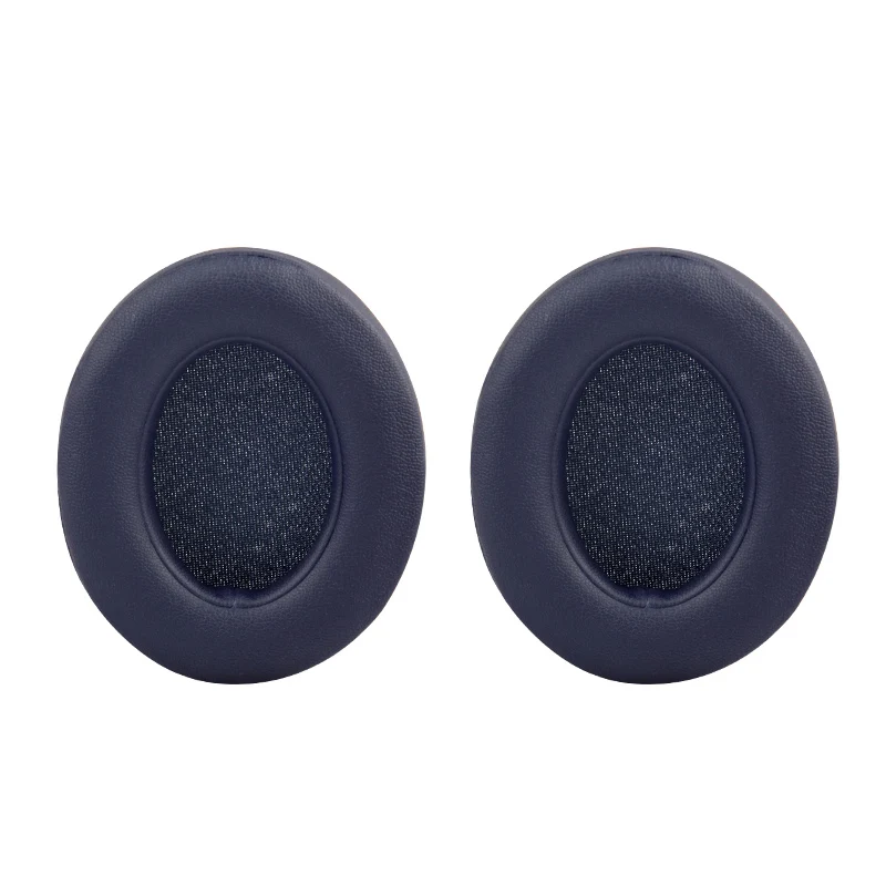 Navy blue 2 шт Сменные амбушюры для Beats для студии 2,0 3,0 беспроводные наушники с ушками подставка для гарнитуры подушки амбушюры запасные части - Цвет: Navy blue