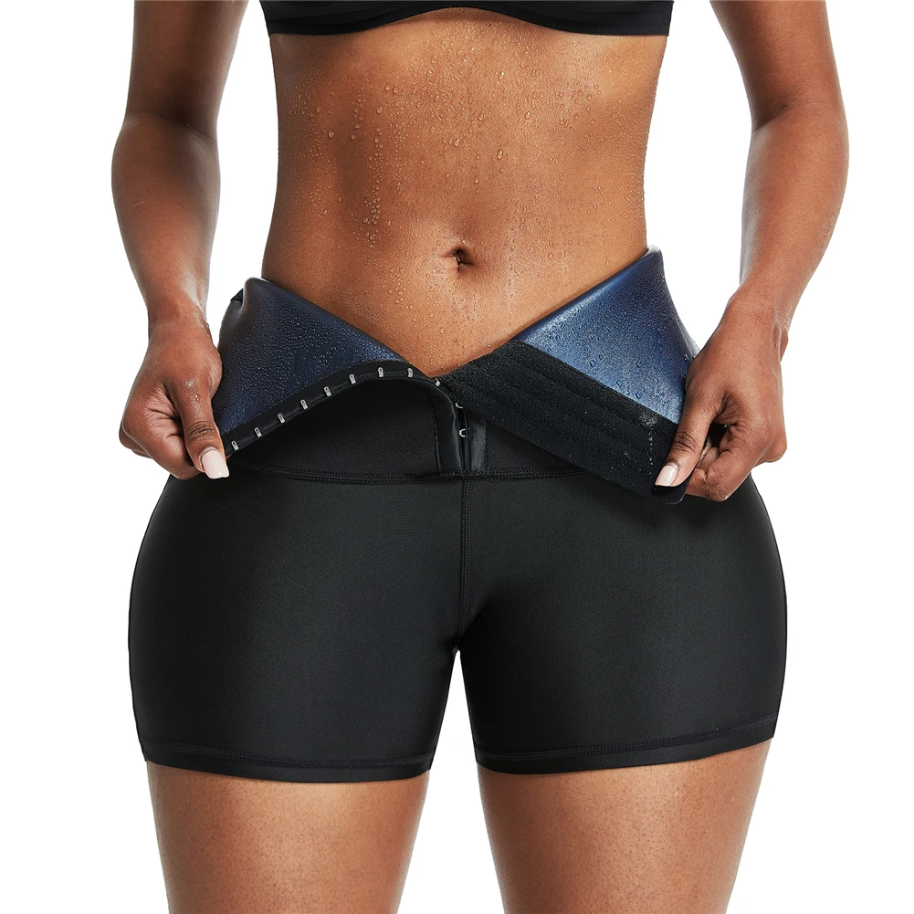 Sweat Sauna Pants Body Shaper Weight Loss Slimming Pants Waist Trainer  Shapewear Tummy Hot Thermo Sweat Leggings Fitness Workout - Shapers -  AliExpress