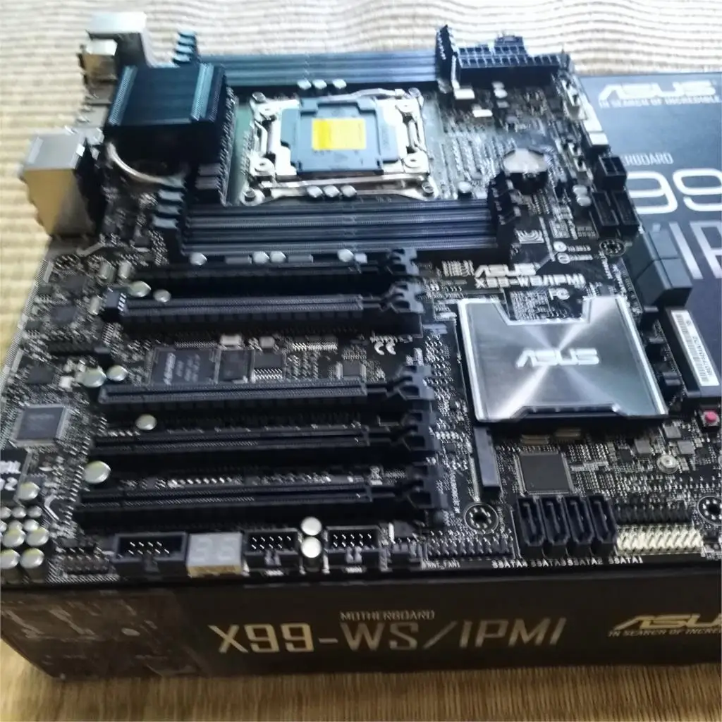 X99-WS/IPMI X99 Рабочая плата 2011 Pin DDR4