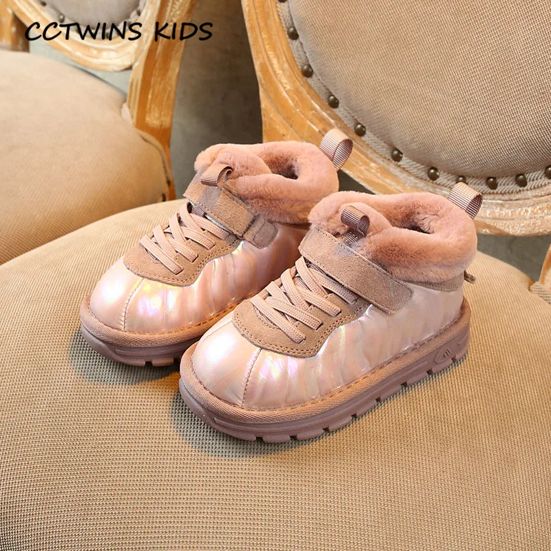CCTWINS/детская обувь; коллекция года; зимние модные короткие ботинки для маленьких девочек; детские черные зимние ботинки; брендовая теплая обувь для мальчиков; Цвет Черный; SNB079