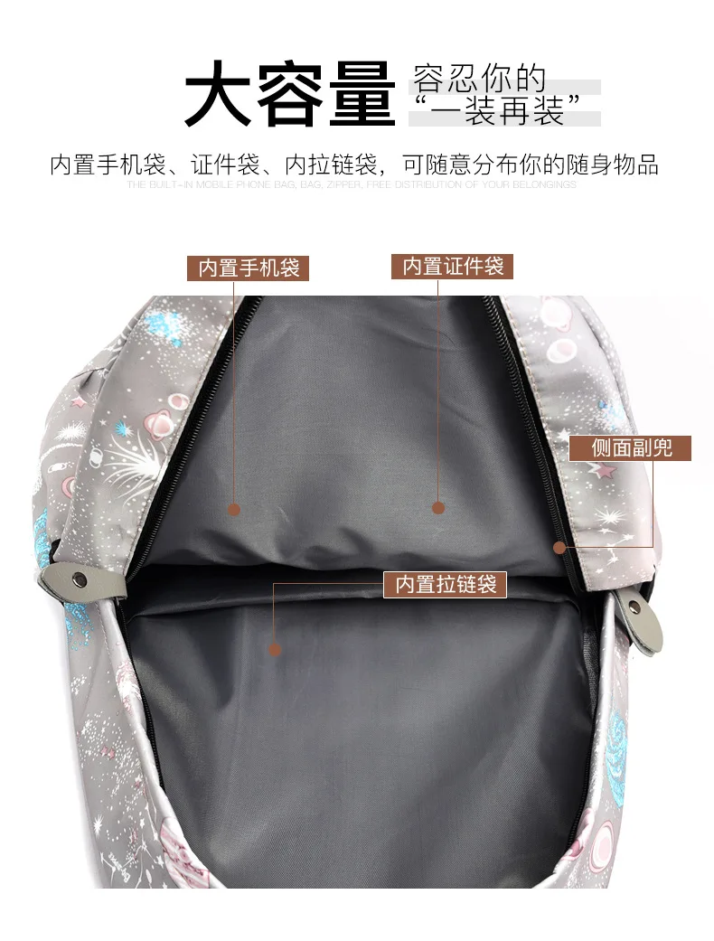 Spring New Style Dream Starry Sky Backpack Cross Border School Bag Primary School STUDENT'S Backpack Manufacturers Direct S