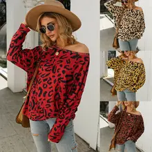 ##Special Price Womens Ladies Autumn Fashion Leopard Print Long Sleeve Blouse Popular Causal Loose Crew Neck Warm Shirt Top Puff Sleeve Blouses ##Special Price Womens Ladies Autumn Fashion Leopard Print Long Sleeve Blouse Popular Causal Loose Crew Neck Warm Shirt Top Puff Sleeve Blouses