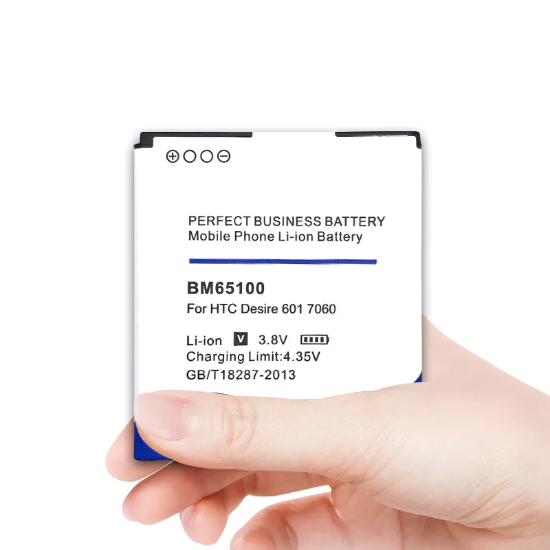 2550mAh BM65100 Li-ion Phone Battery for HTC Desire 601 501 510 619D ZARA 700 7060 6160 7088 E1 603e