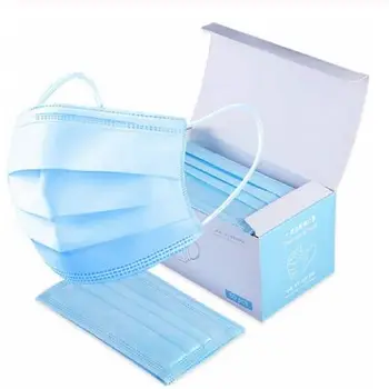 

3 Layer Mask Dust Protection Masks Disposable Face Masks Elastic Ear Loop Disposable Dust Filter Safety Mask Anti-Dust Face Mask