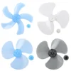 Household Plastic Fan Blade Universal 12/16 inch Three/Five Leaves Nut Cover Blades Low Noise Ventilation Parts for Table Fanner ► Photo 2/6