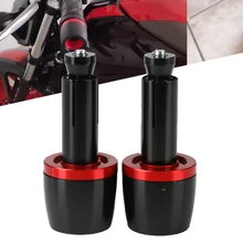 7/" универсальная мотоциклетная ручка, рукоятки для руля, заглушка, вилка слайдера, CNC алюминий для Harley Yamaha KTM SUZUKI Honda