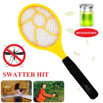 

Practical Electric Tennis Racket 44 *15.5 * 4cm Insect Reject Red Blue Handheld Fly Flyswatter Electric Mosquito Swatter
