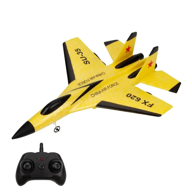 2.4G Glider RC Drone SU35 Fixed Wing Airplane Hand Throwing Foam Dron Electric Remote Control Outdoor RC Plane Toys for Boys