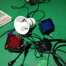 Один для двух* 40A полицейский светодиодный стробоскопический светильник s предупреждающий светильник стробоскоп светодиодный сигнальный светильник-бар полицейский стробоскоп мигающий DC12V