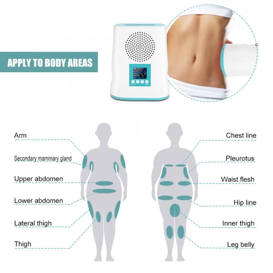 4 Types Fat Burning Freeze Fat Negative Pressure Liposuction Frozen Body Slimming Machine For Weight Loss