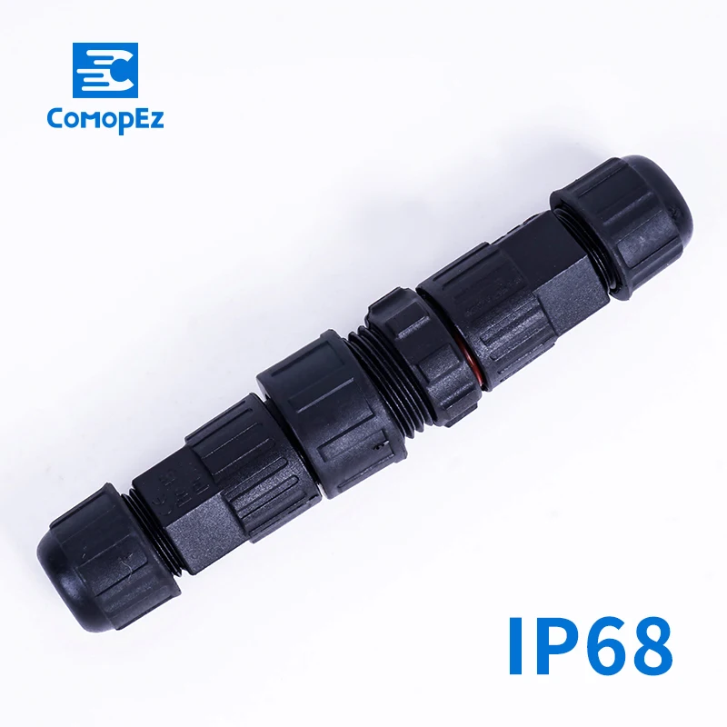 AC DC 15A 7,5 мм IP68 Водонепроницаемый разъем 2/3/4/5/6/7/8 Pin типа «папа» женский промышленные электрические соединители проводов для Led светильник